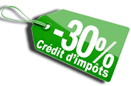 credit d'impots 30%